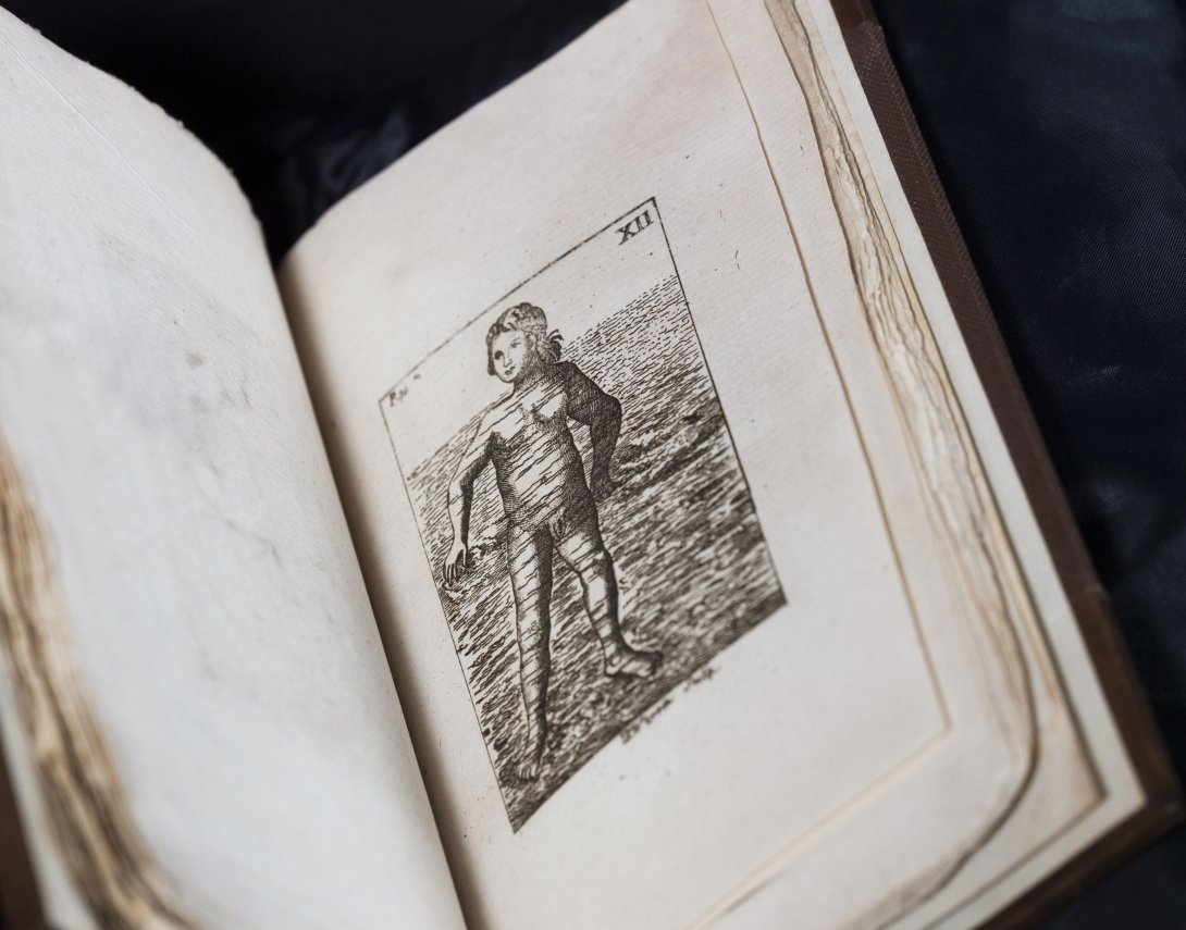 Rare Books Swimming - To turn one’s self in the Water, being in an upright Posture