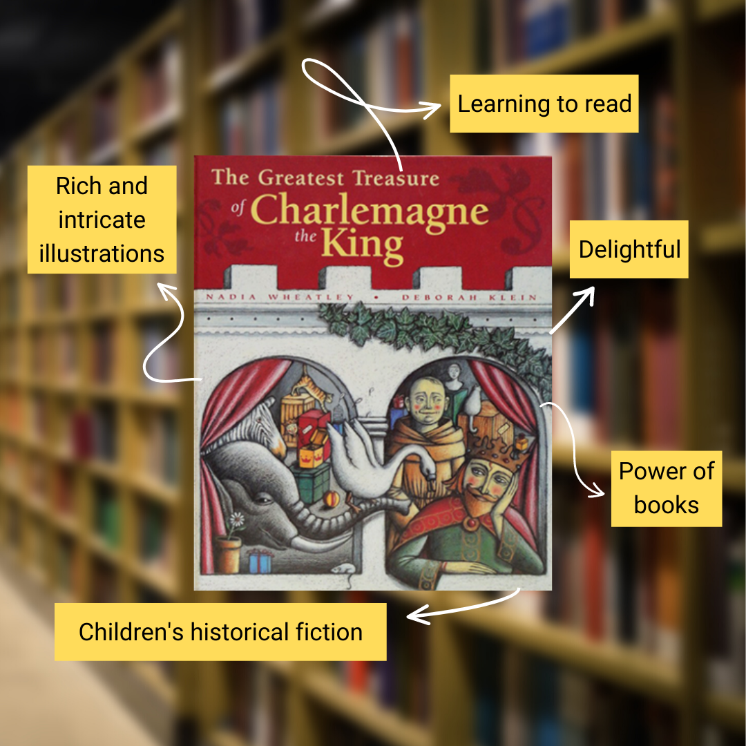 The Greatest Treasure of Charlemagne the King by Nadia Wheatley.png