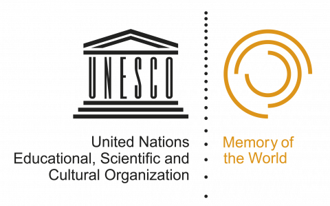 The UNESCO logo and the Memory of the World logo