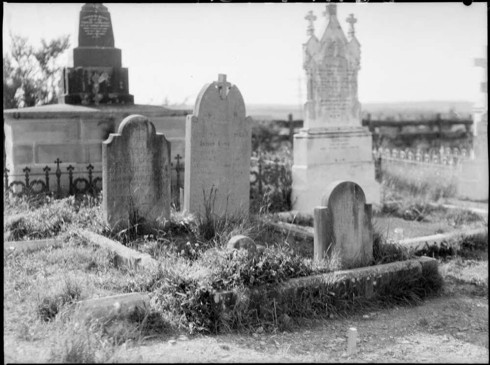 James Ruse tombstone in St. Peters Graveyeard, Campbelltown