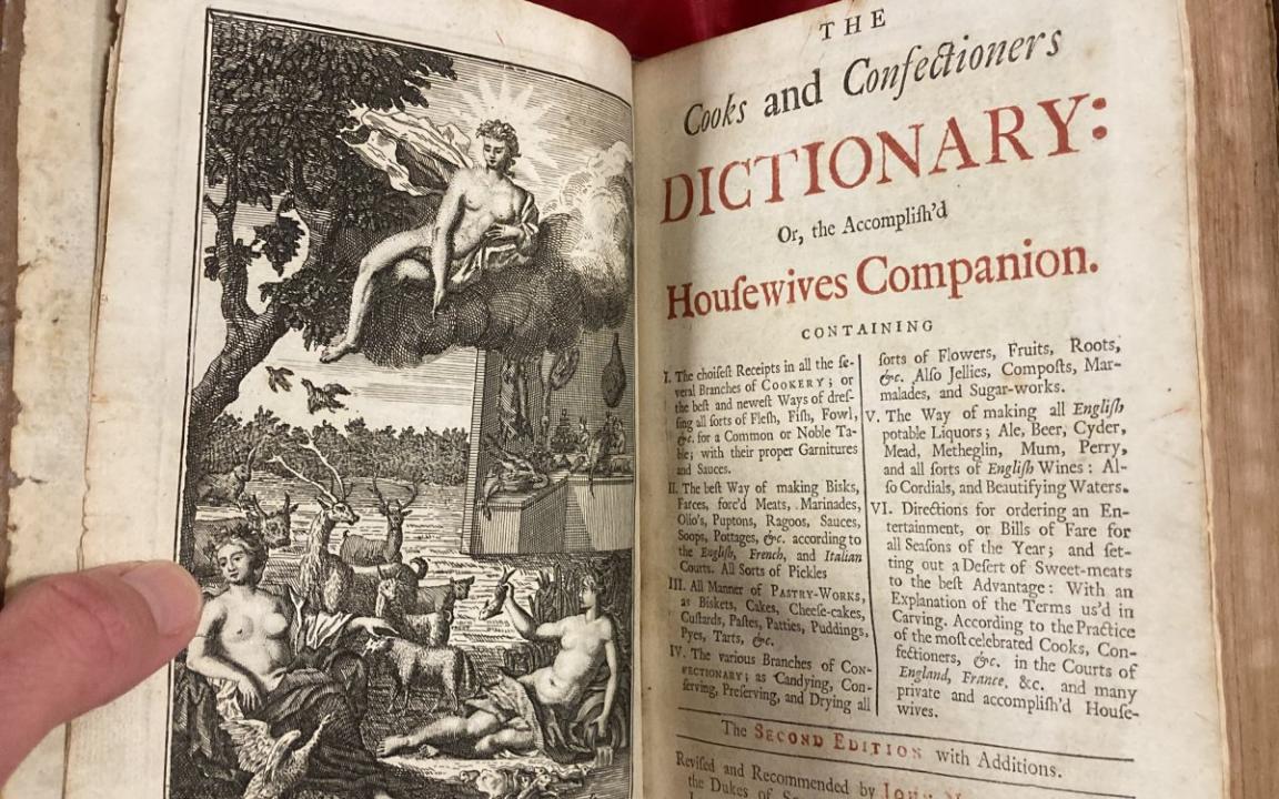 John Nott, The Cooks and Confectioners Dictionary