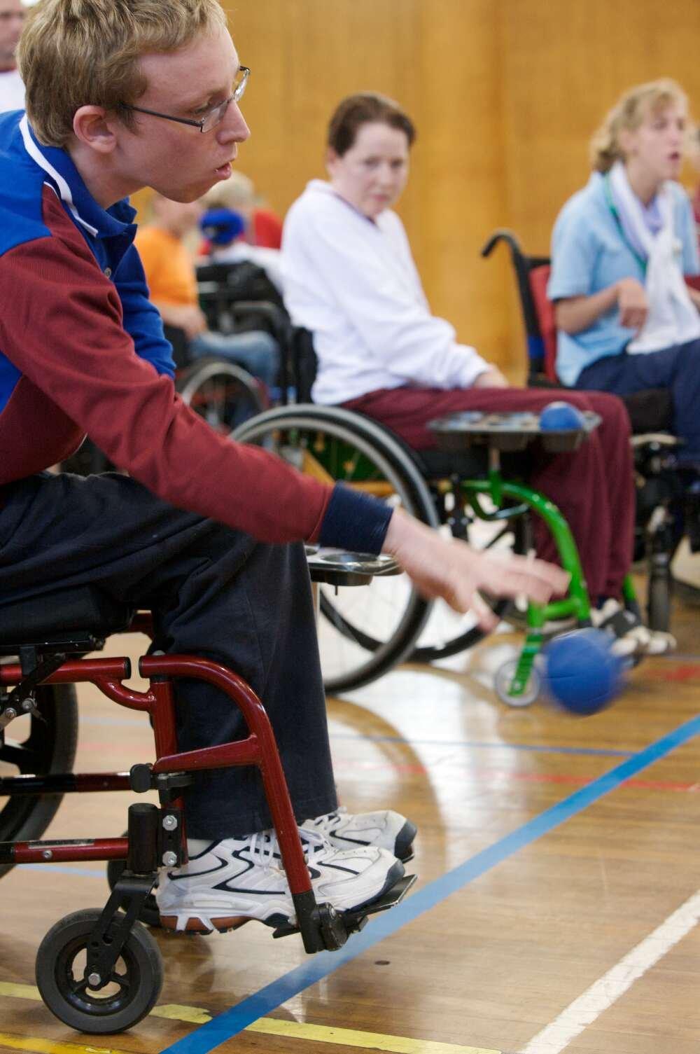 Louise Whelan - National Boccia Titles, Sydney Academy of Sport, Narrabeen, New South Wales, 4-7 May 2009