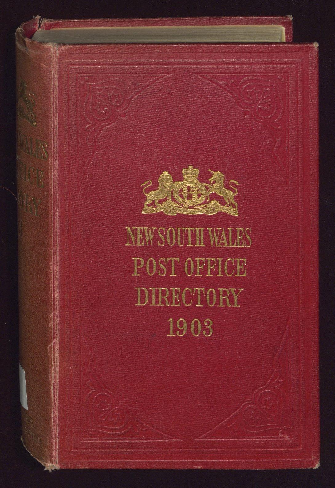 New South Wales Post Office directory 1887