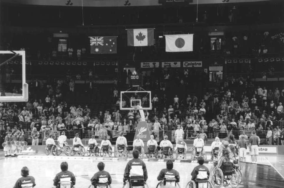 Womes wheelchair basketball Sydney 2000 Olympics