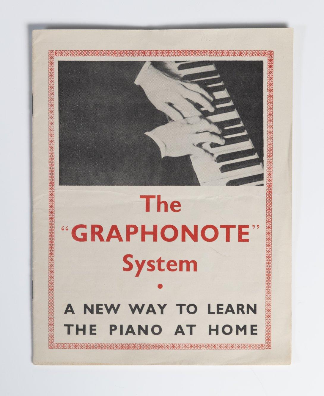 The Graphonote System a New Way to Learn the Piano at Home