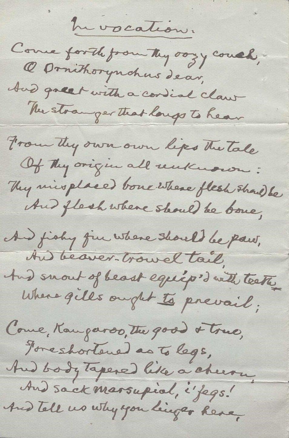 Page two of a handwritten letter dated from 1895