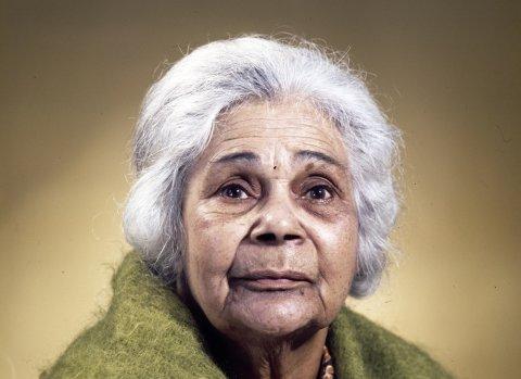 Portrait photograph of Margaret Tucker MBE