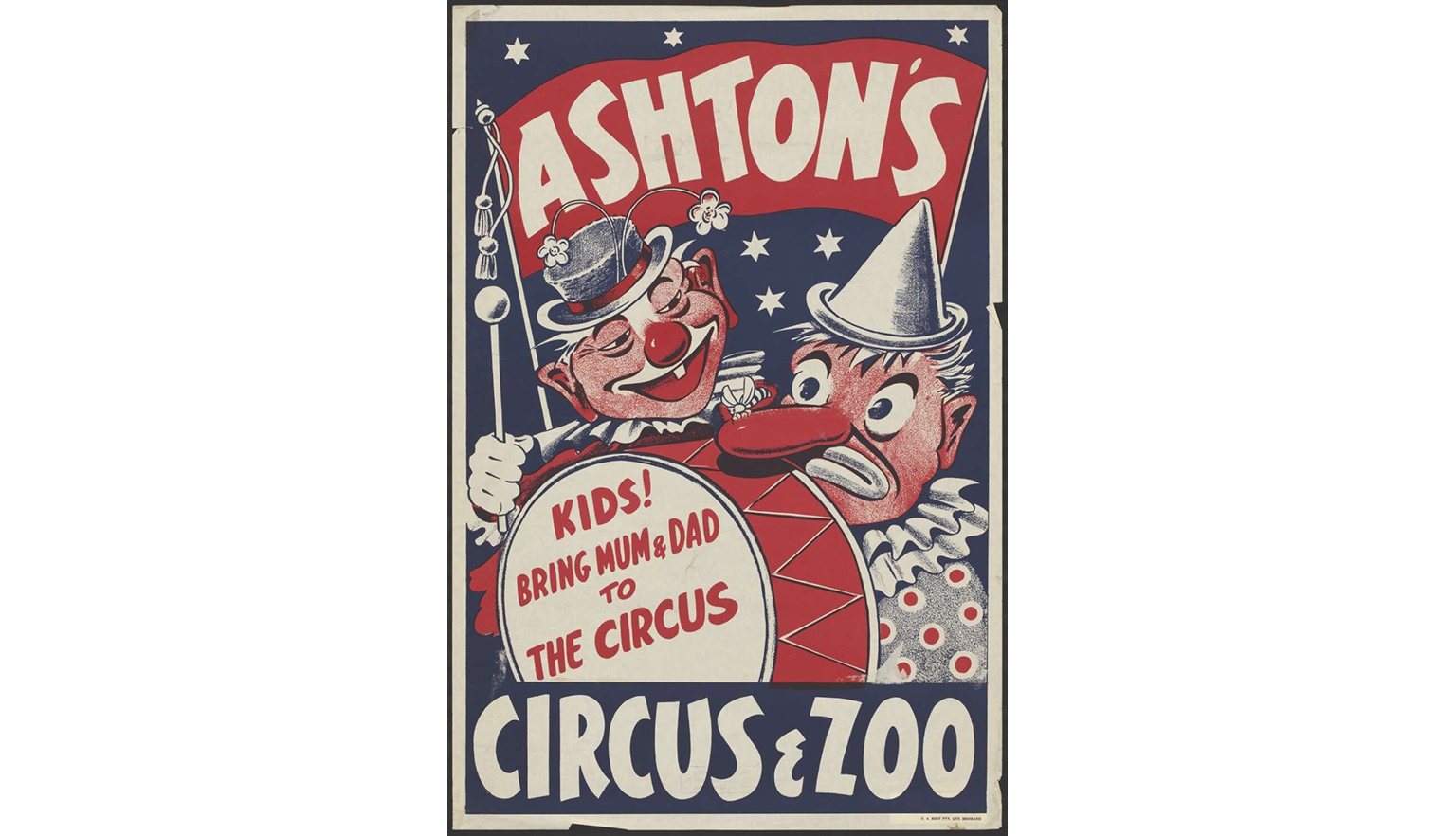 Poster of Ashton's Circus & Zoo